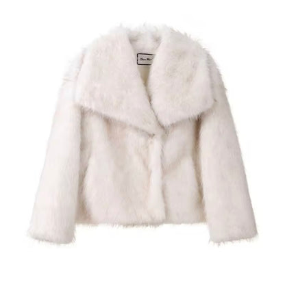 Faux Fur Fuzzy Jacket